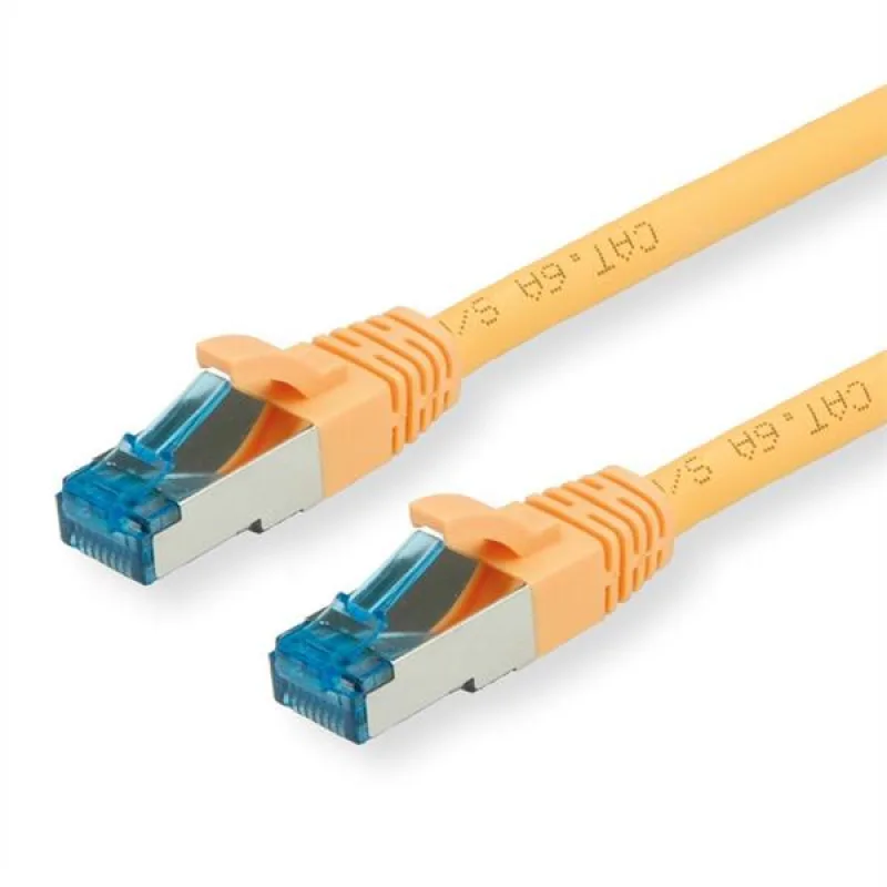 Value Patchkábel S/FTP LSOH 5m Cat6A, žltý, Cu 21991935