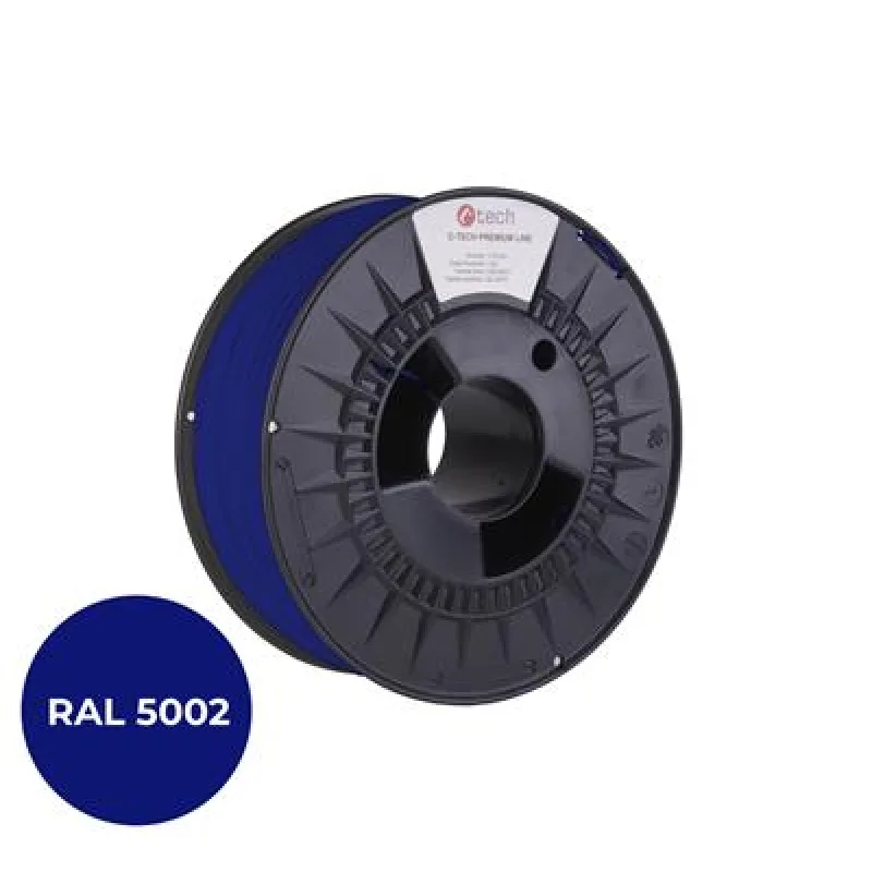 Tlačová struna (filament) C-TECH PREMIUM LINE, PLA, ultramarínová,…