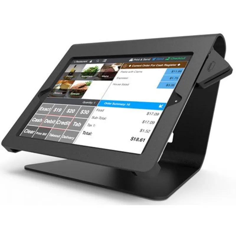 Compulocks Nollie iPad Pro 12.9 POS Kiosk, Black 290NPOSB