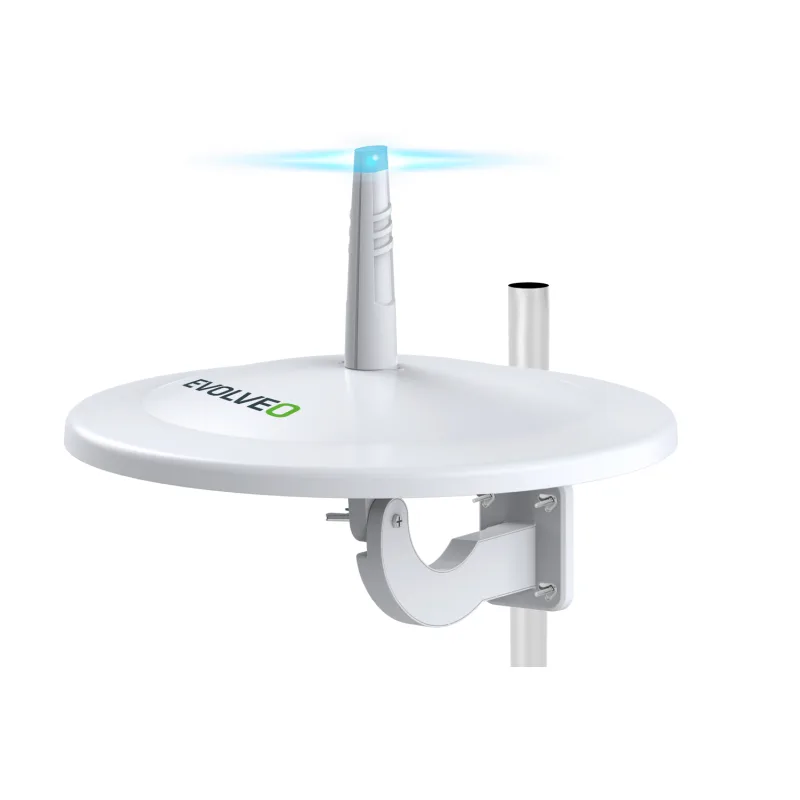 EVOLVEO Jade 3, aktívna vonkajšia anténa FM/ DAB+/ DVB-T2, filter LTE, 4G…