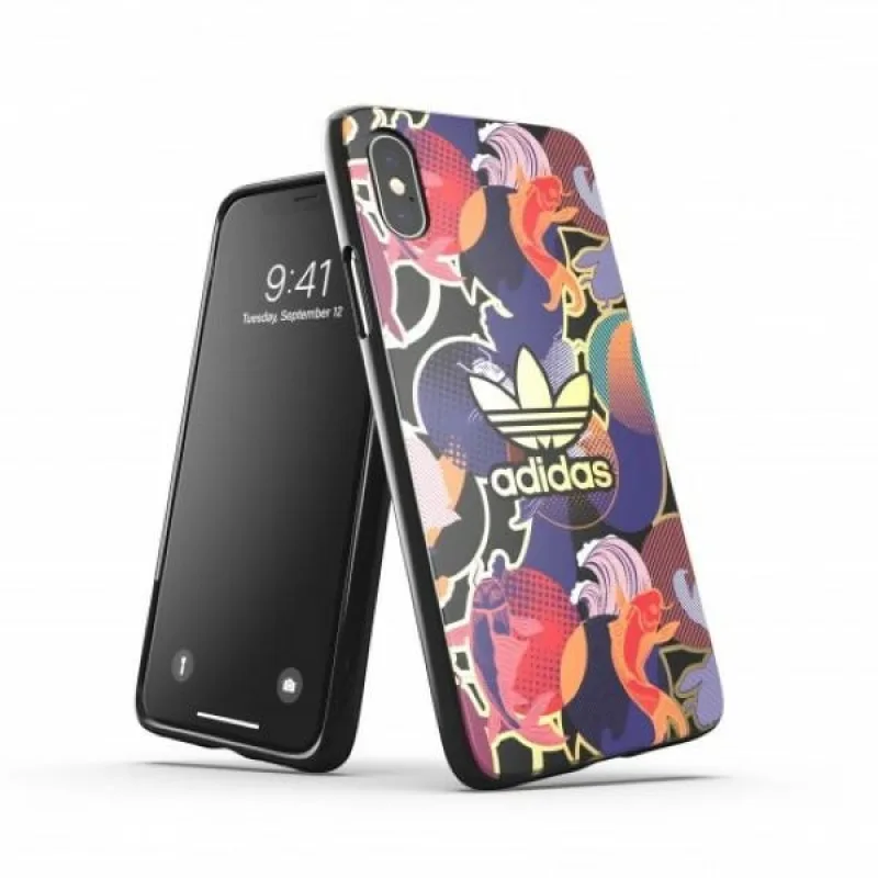 Puzdro Adidas OR Snap Case AOP CNY pre iPhone X / XS - viacfarebné