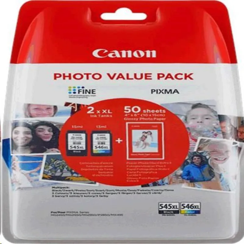 Canon PG-545XL/ CL-546XL PHOTO VALUE 8286B011