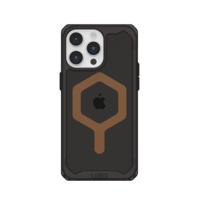 Puzdro UAG Plyo MagSafe pre iPhone 15 Pro Max - čierno-hnedé