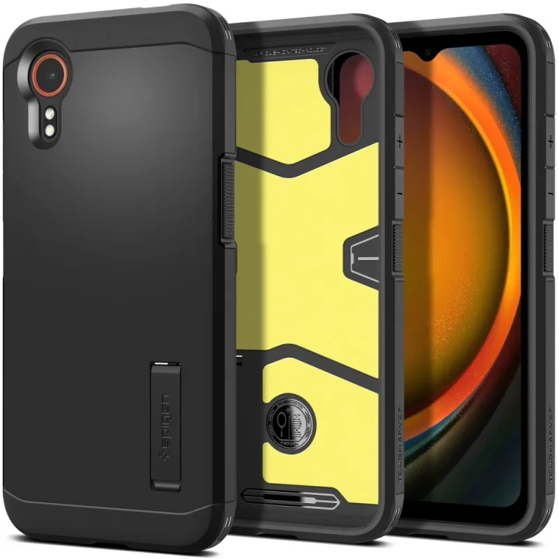 Puzdro Spigen Tough Armor pre Samsung Galaxy XCover 7 - čierne