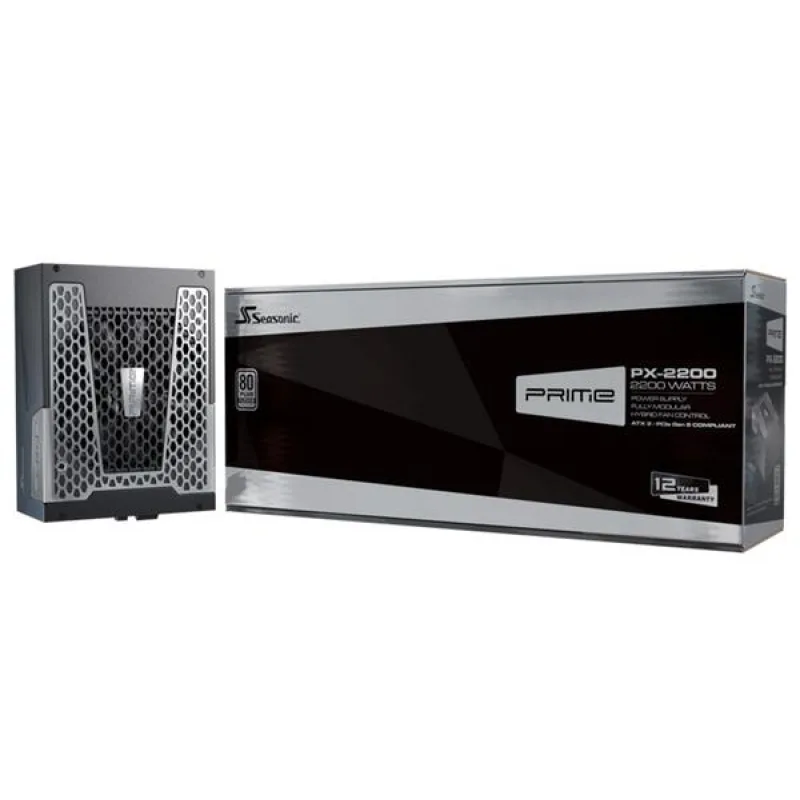Zdroj 2200W, Seasonic Prime PX-2200 Platinum ATX 3.1 PCIe 5.1 Modular…