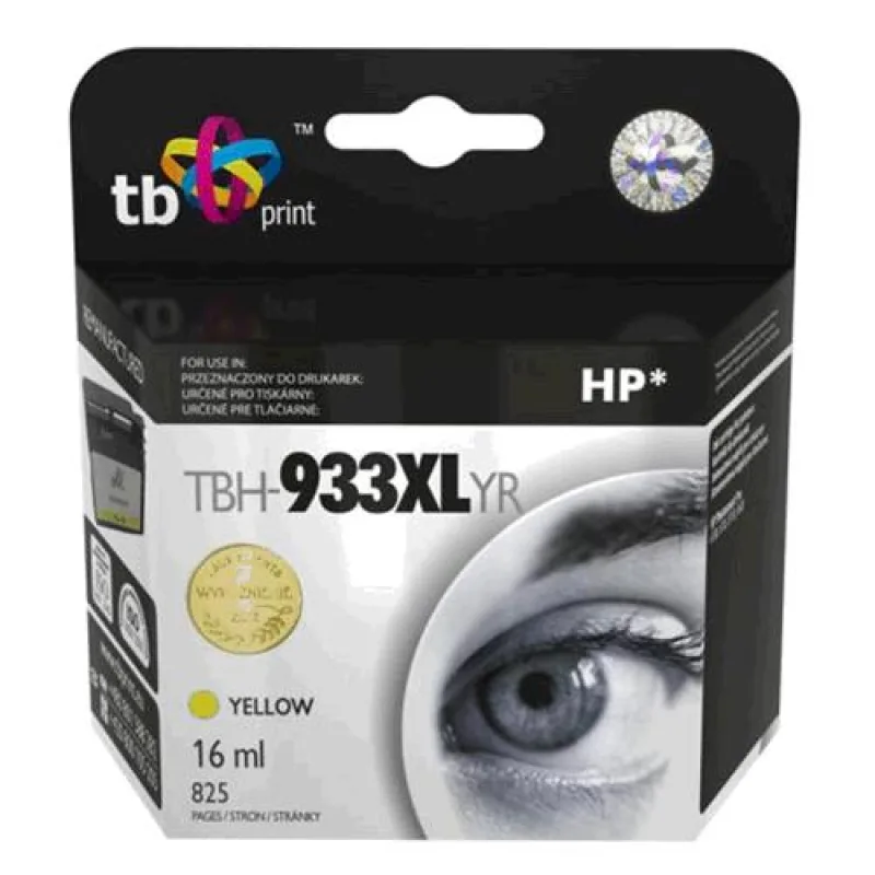 Ink. kazeta TB kompat. s HP OP 6230, YE reman TBH-935XLYR