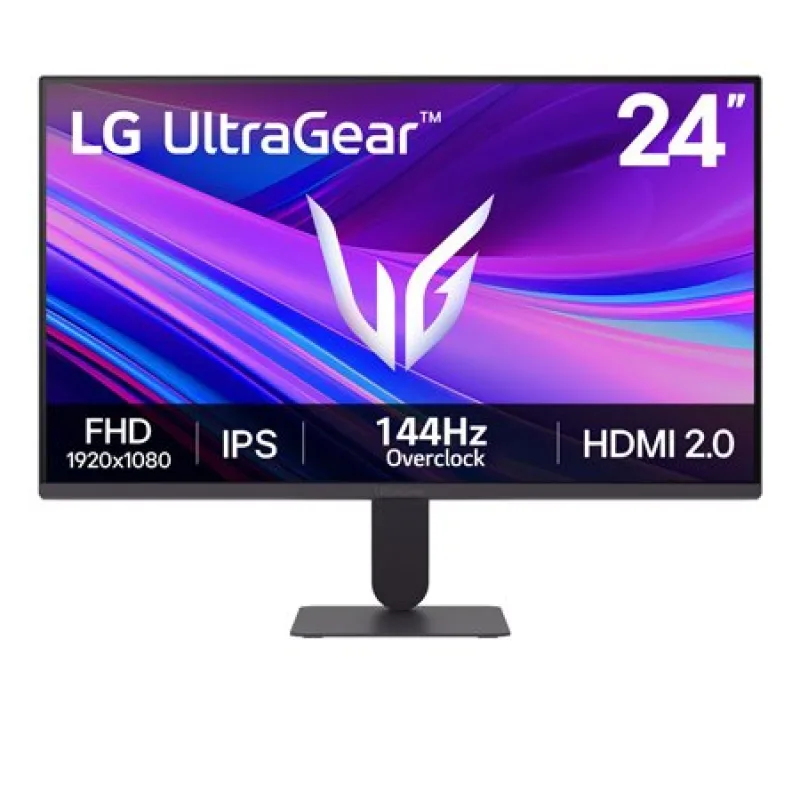 LG 24G411A-B 23.8"W IPS 1920x1080 5 000 000:1 5ms 250cd DP HDMI 144Hz…