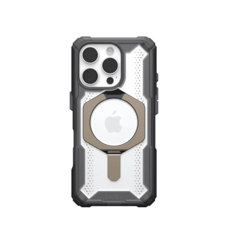 Puzdro UAG Plasma XTE Magsafe pre iPhone 16 Pro - titánové