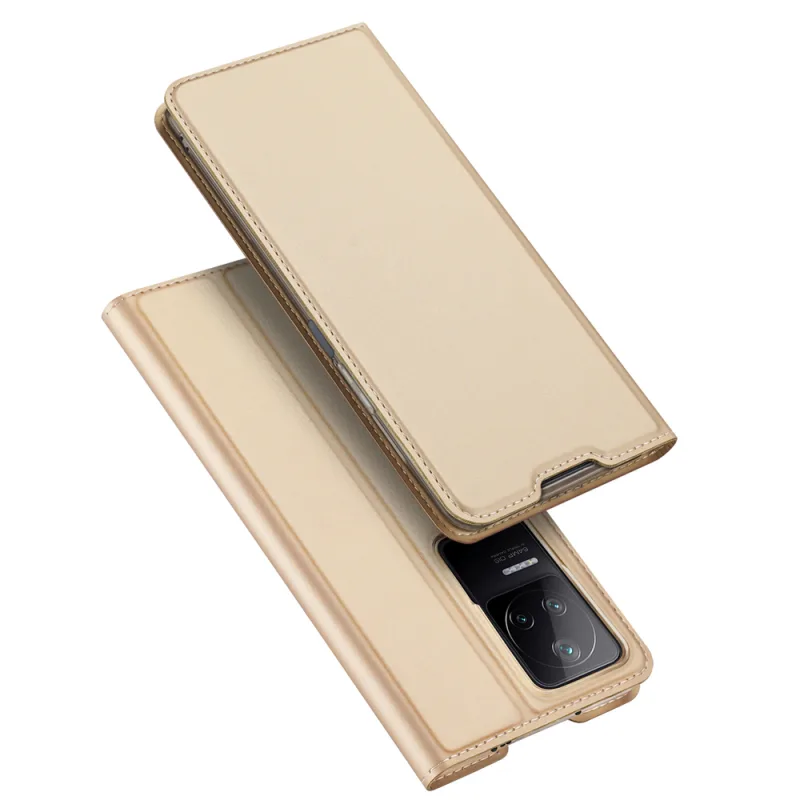 Dux Ducis Skin Pro Holster Cover Flip Cover pre Xiaomi Poco F4 5G gold