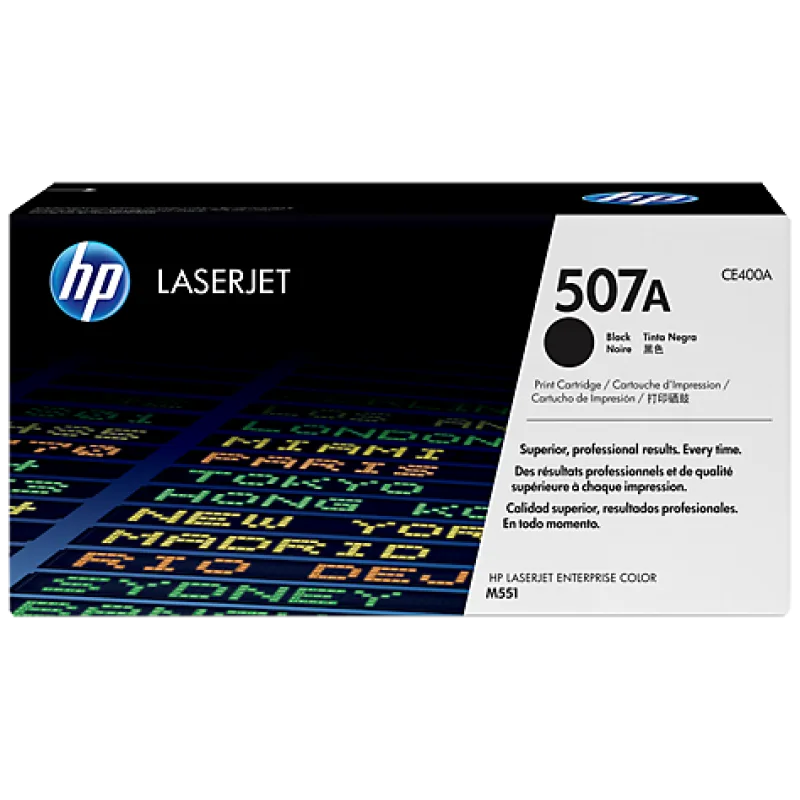 HP Čierny Toner pre HP LaserJet M551 - 507A /5500 str/ CE400A