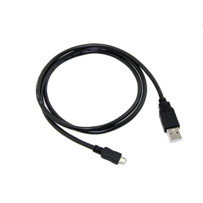 Kábel C-TECH USB 2.0 AM/Micro, 0,5m, čierny CB-USB2M-05B