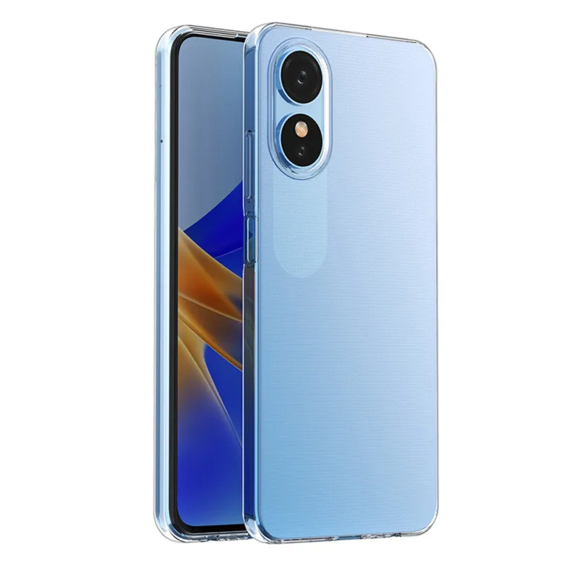 Ultra Clear 0,5mm puzdro pre Oppo A17 tenký kryt transparentný
