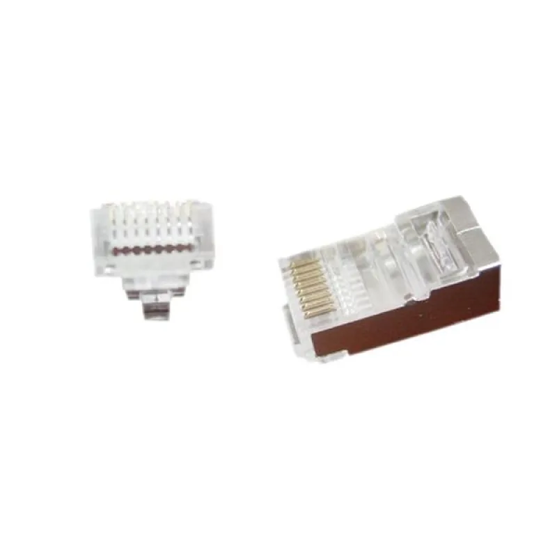 Gembird Universal pass-through modular FTP plug 8P8C, 100 pcs per bag LC…