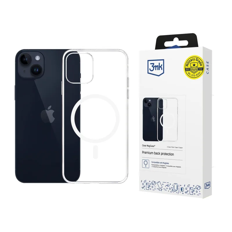 3mk ochranný kryt Clear MagCase pro Apple iPhone 16 5903108587082