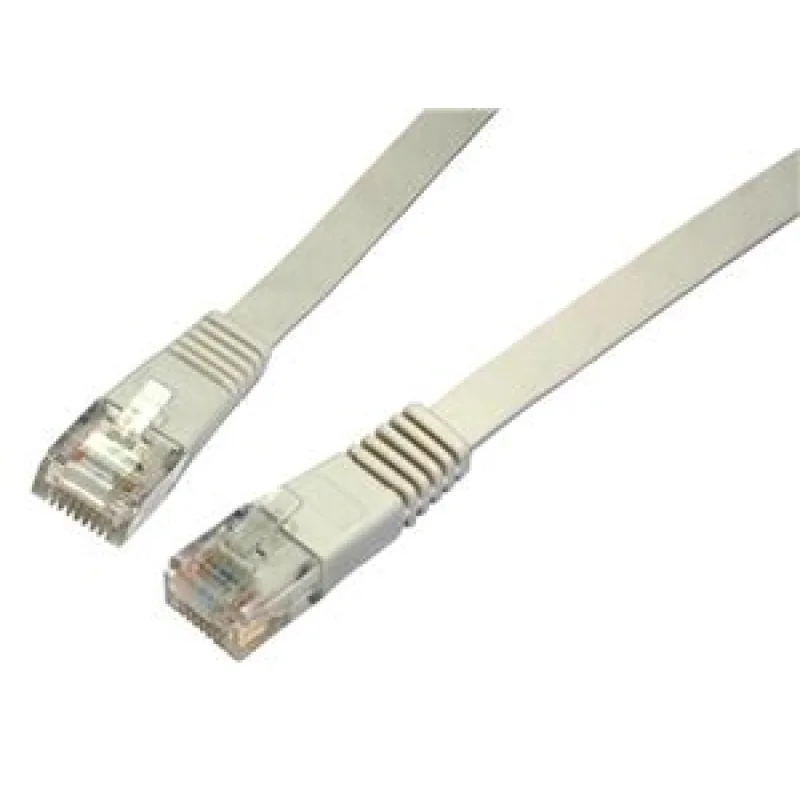 SOLARIX patch kábel plochý CAT5E UTP LSOH 1m šedý 28780109