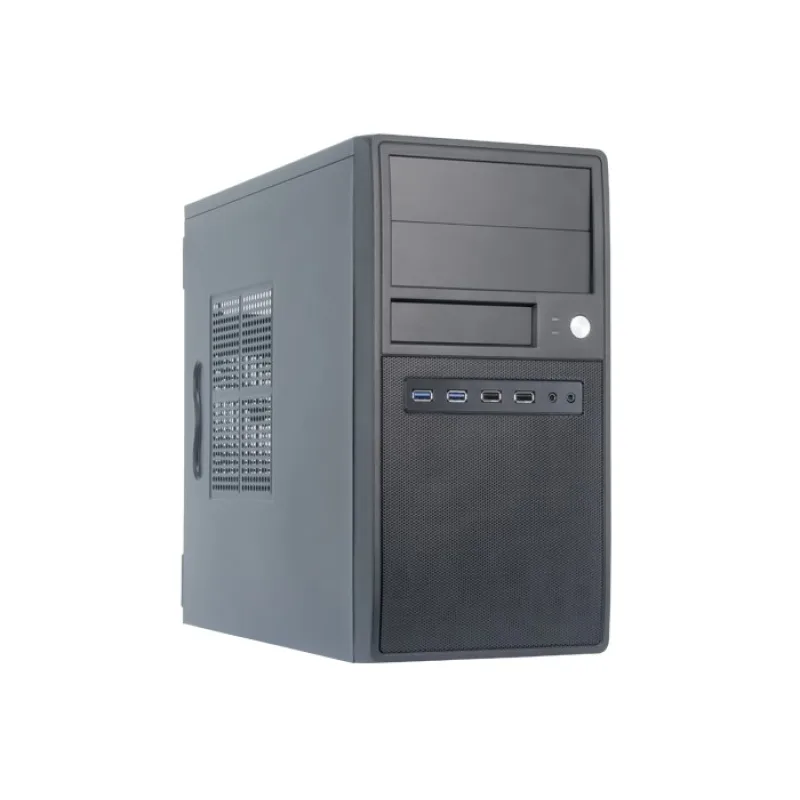 Skriňa CHIEFTEC Mesh Series/ mATX, CT-04B-OP, čierna, USB 3.0, žiadny…