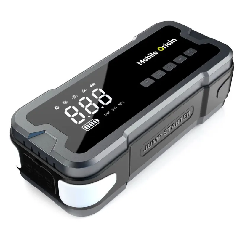Mobile Origin Powerbank JumpStarter and Air Compressor CA01 - Black