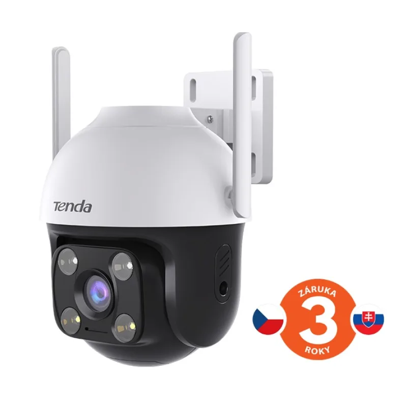 Tenda RH7-WCA - Vonkajšia otočná IP65 Wi-Fi 4MPx kamera, nočná LED, audio…