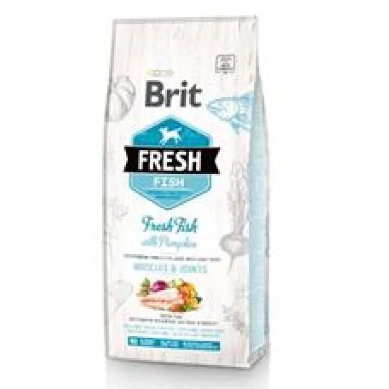 Brit Fresh Fish with Pumpkin Adult Large Muscles & Joints 2,5 kg