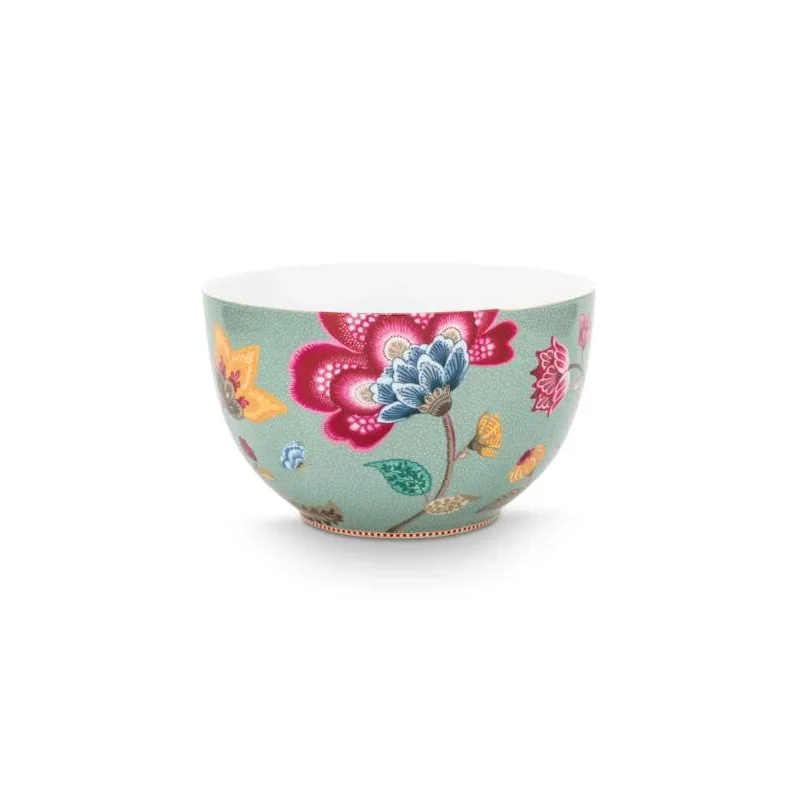 Pip Studio Blooming Tales miska Ø23 cm, modrá