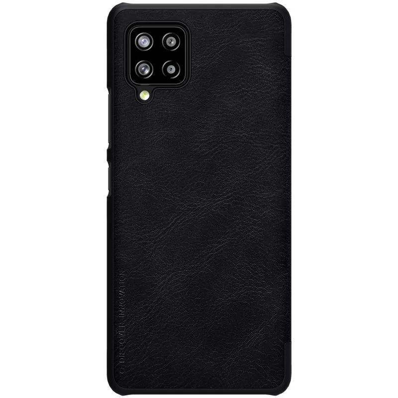 Kožené puzdro Nillkin Qin pre Samsung Galaxy A42 5G čierne