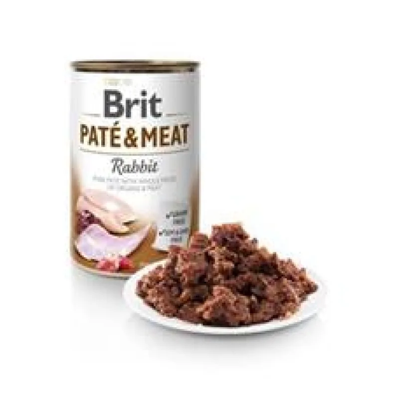 Brit Dog konz Paté & Meat Rabbit 400g