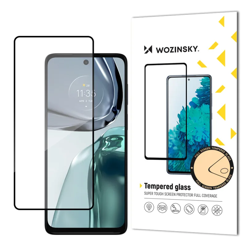 Tvrdené sklo Wozinsky Full Glue pre Motorola Moto G62