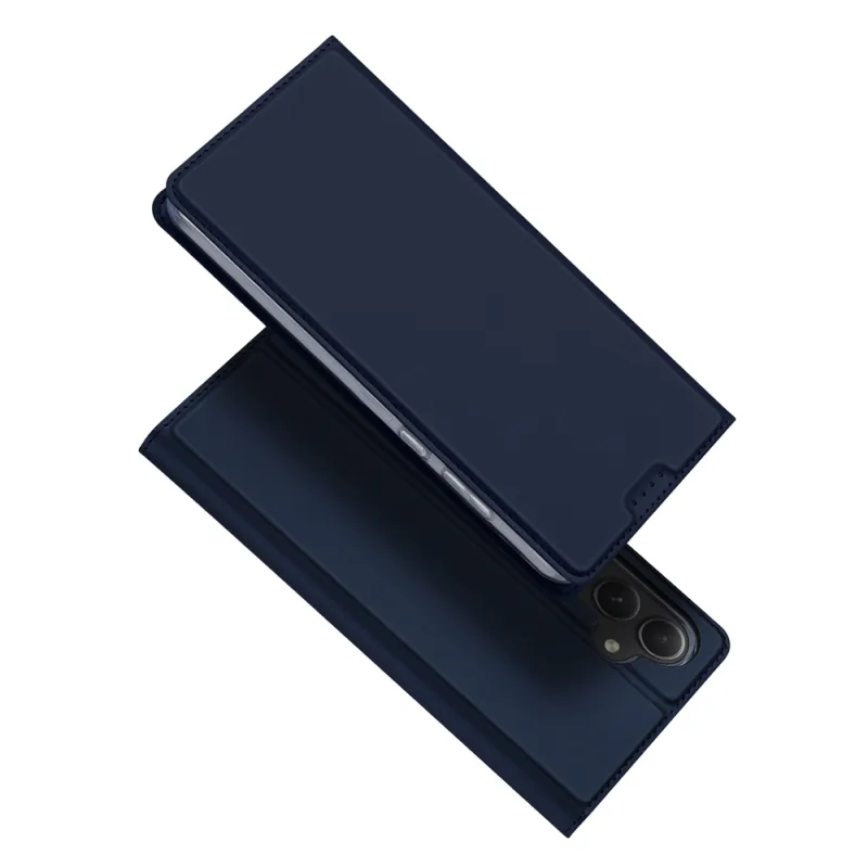 Puzdro Dux Ducis Skin Pro pre Samsung A35 5G s chlopňou - modré