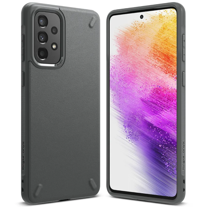 Ringke Onyx odolný TPU kryt pre Samsung Galaxy A73 šedý