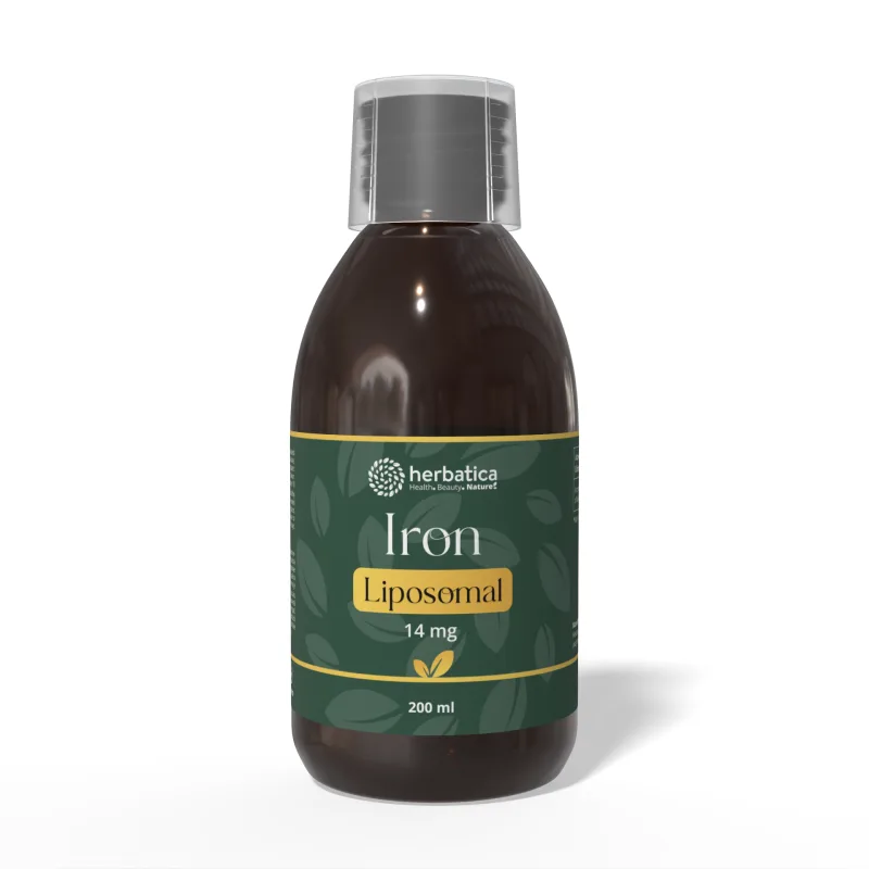 Herbatica Lipozomálne Železo Chelát 14mg - 200 ml -
