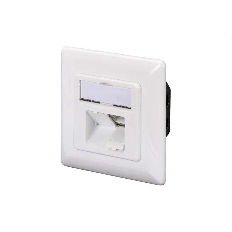 DIGITUS Zásuvka Profi STP 2 port, Cat6 pod omietku, LSA, biela DN-9005-N