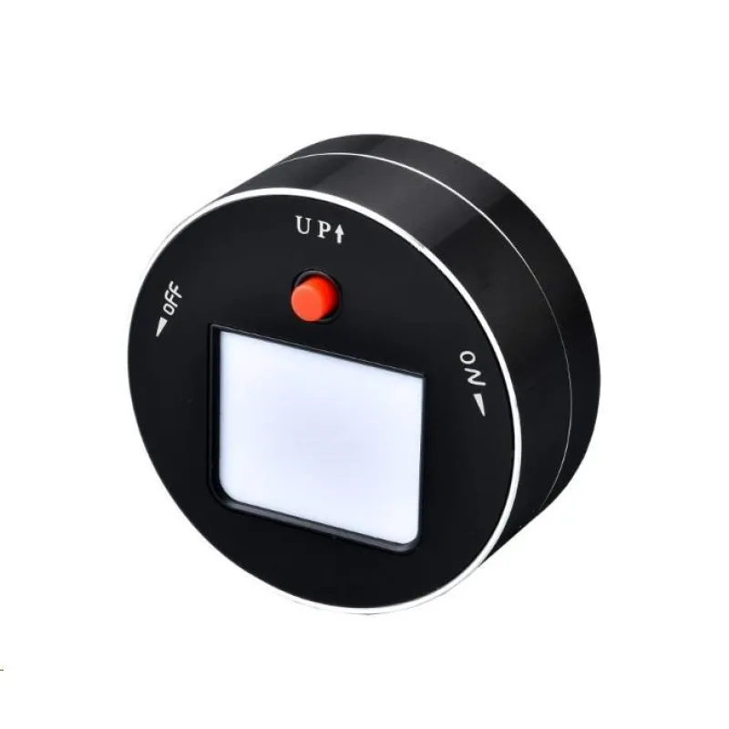 Viking zásuvkový modul A10, LED světlo 3W, černá VA10B