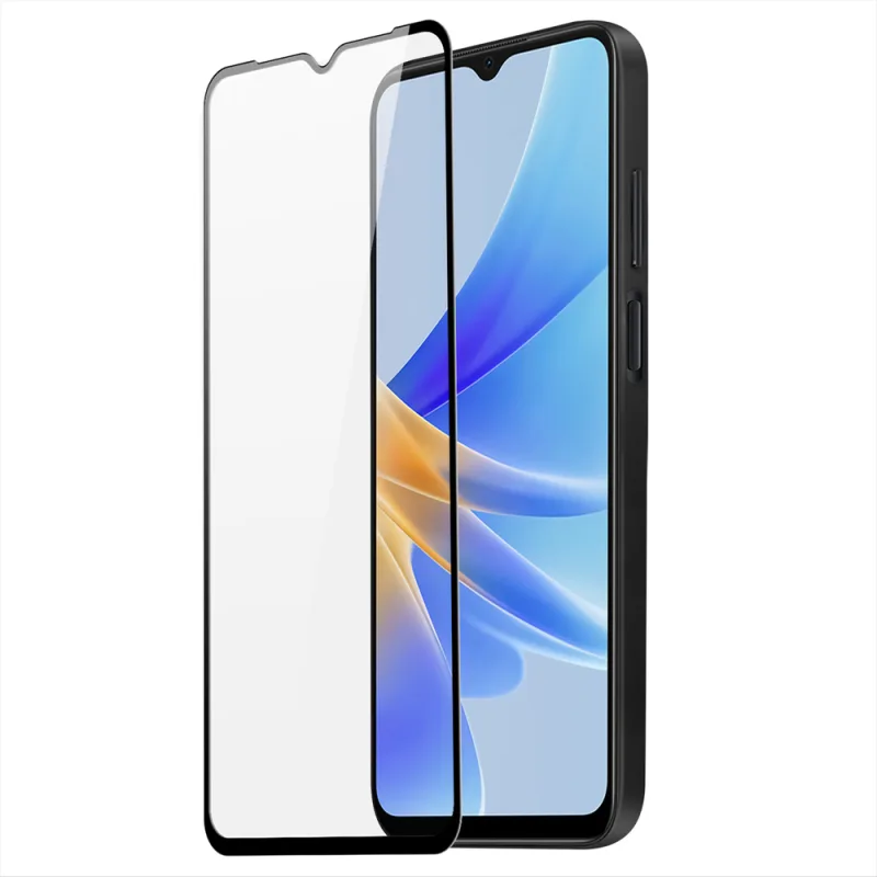 Tvrdené sklo Dux Ducis 9D Tvrdené sklo Oppo A17 9H s čiernym rámom