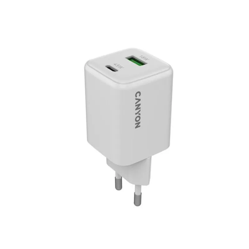 Canyon CU45AC vysokorýchlostná univerzálna nabíjačka do steny 1x USB-C…