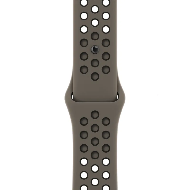 Apple Watch 41mm Olive Grey/Black Nike Sport Band