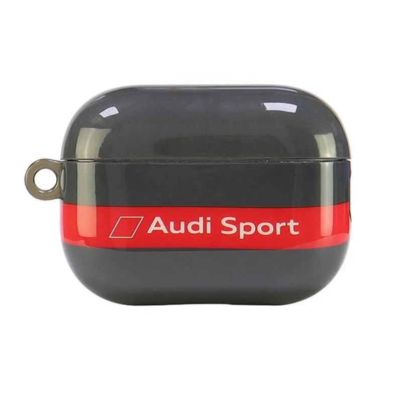 Športové puzdro Audi IML pre AirPods Pro 2 – šedé