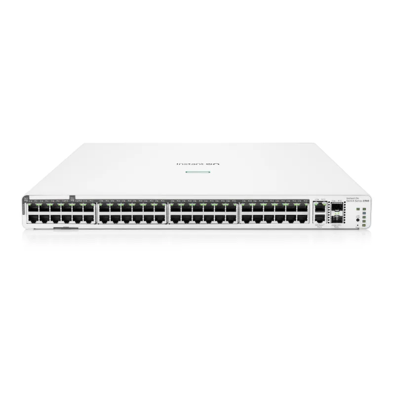 HPE Networking Instant On Switch 40p Gigabit CL4 8p Gigabit CL6 PoE 2p…