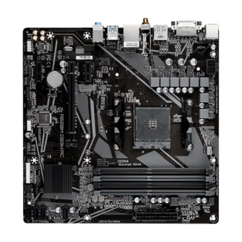 Gigabyte A520M DS3H AC, AMD A520, AM4, 4xDDR4, mATX