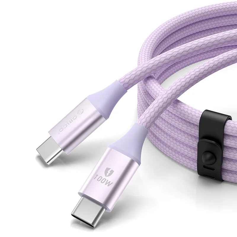 Orico CDX 100W 5A Power Delivery USB-C - USB-C kábel 1m - fialový