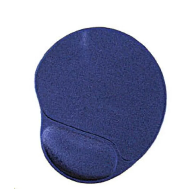 GEMBIRD Ergonomická gélová podložka pod myš Maxi, modrá MP-GEL-B