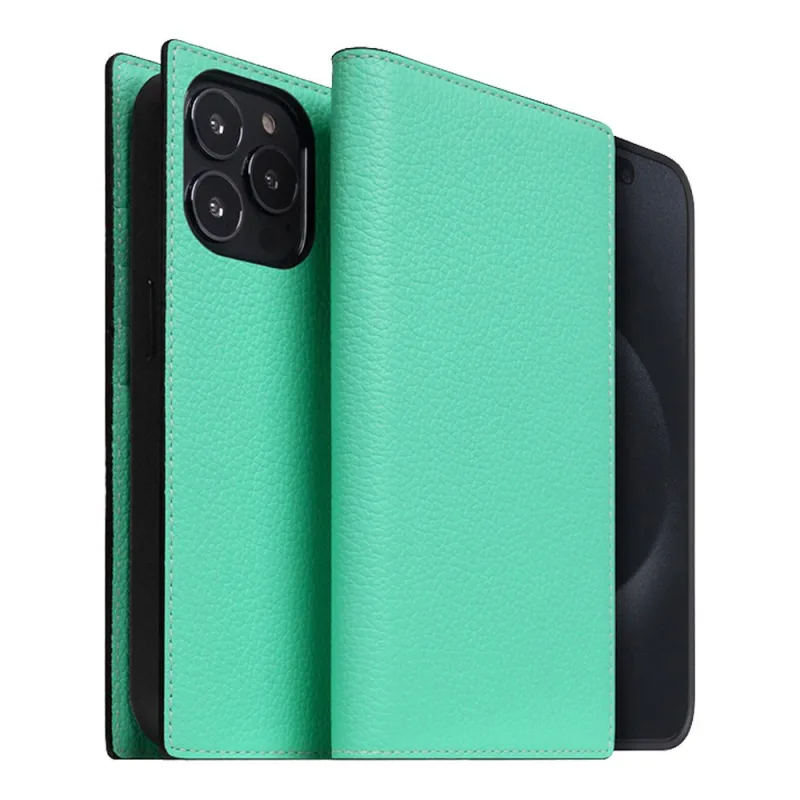 SLG Design puzdro D8 Neon Full Grain Leather Diary pre iPhone 15 Pro Max …