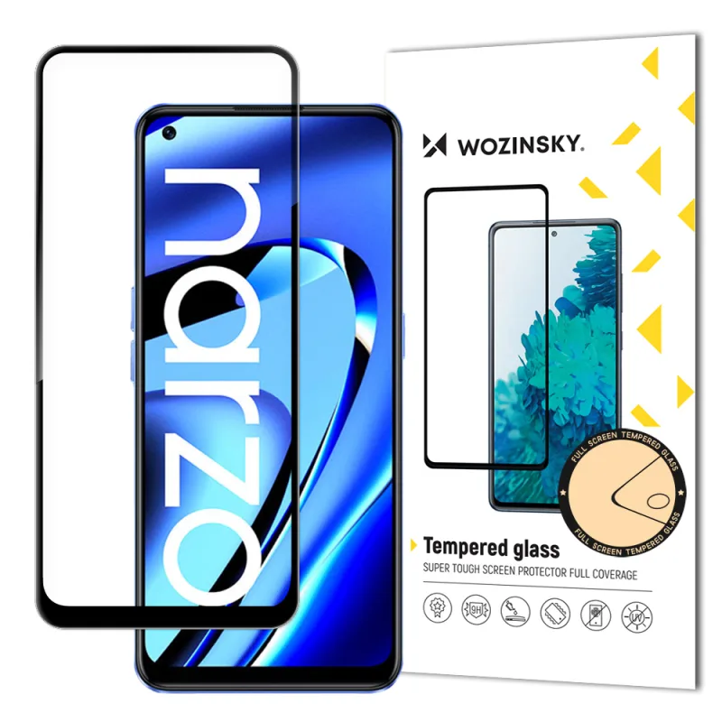 Wozinsky Celolepiace tvrdené sklo pre Realme Narzo 50A