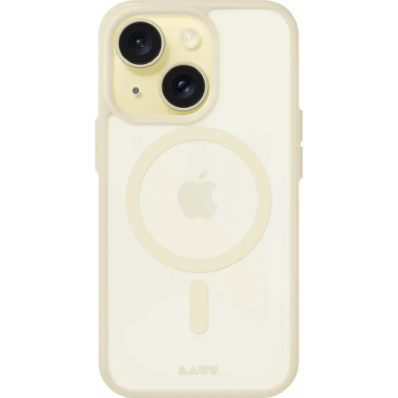 Puzdro LAUT Huex Protect s MagSafe pre iPhone 14 Plus / 15 Plus - žlté