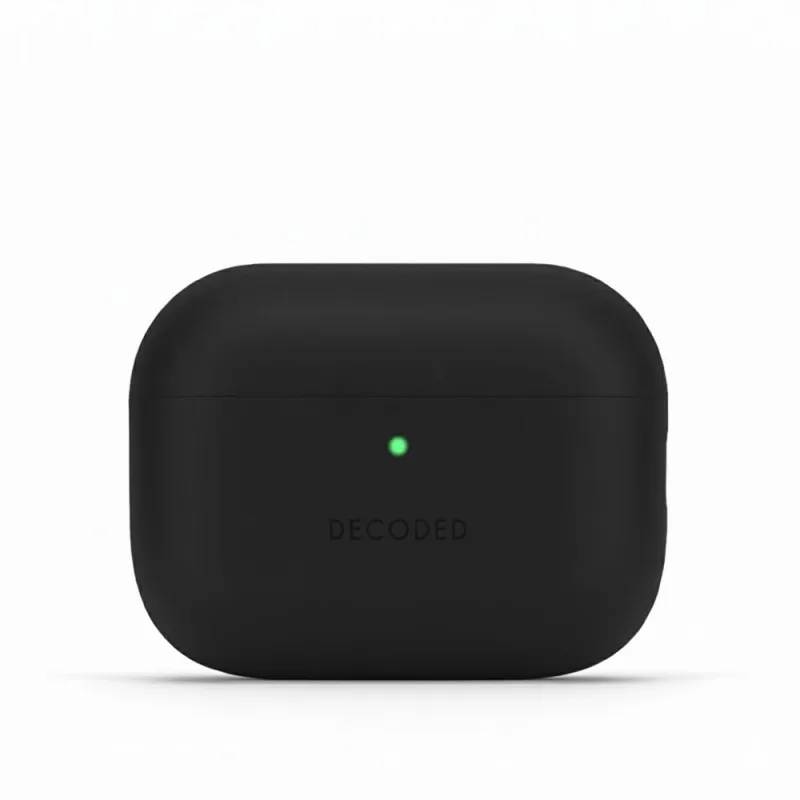 Decoded puzdro Silicone AirCase pre Apple Airpods Pro 3 - Phantom Black