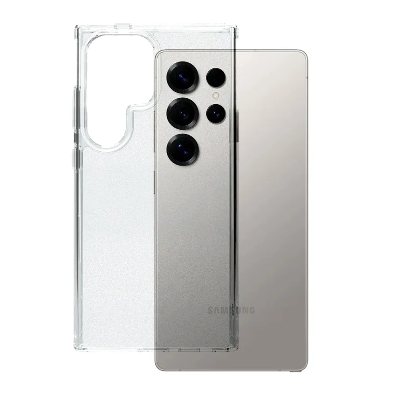 Puzdro SBS D3O pre Samsung Galaxy S25 Ultra – priehľadné