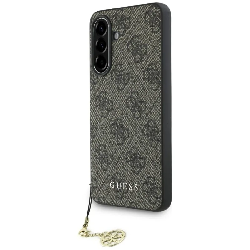 Puzdro Guess 4G Charms Collection pre Samsung Galaxy A36 hnedé
