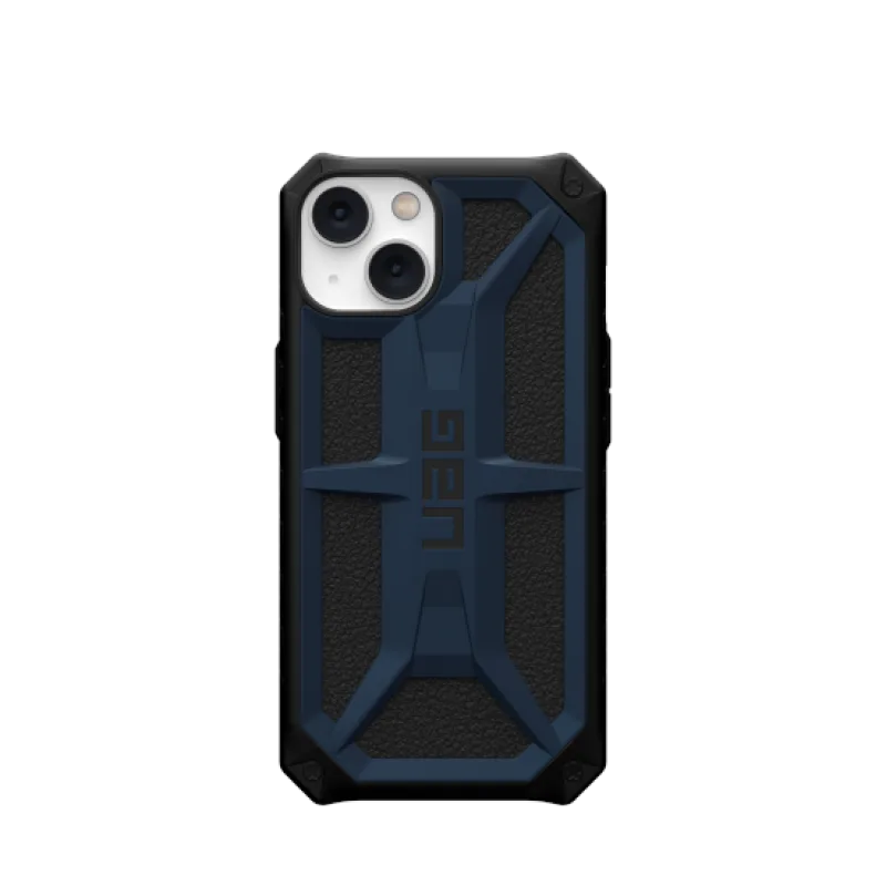 Puzdro UAG Monarch pre iPhone 14 Plus - modré