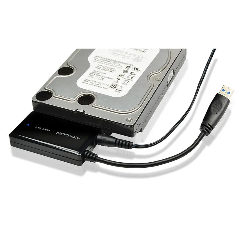 AXAGON ADSA-FP3, USB 5Gbps - SATA 6G, 3.5" HDD FASTport3 adaptér, vrátane…