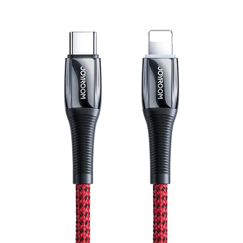 Joyroom S-1224K2 USB-C / Lightning PD kábel 20W 2,4A 1,2m - červený