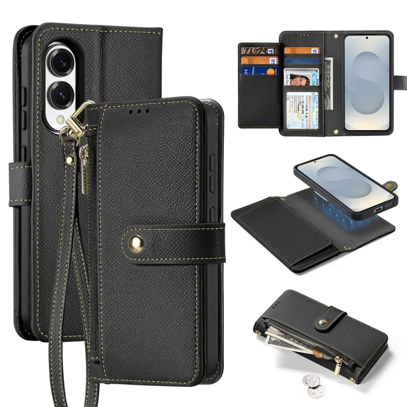 Puzdro Dux Ducis Lava s MagSafe pre Samsung Galaxy S25 Edge - čierne